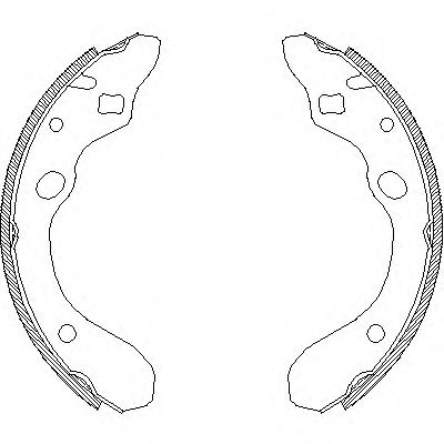 REMSA 4147.00 Тормозные колодоки для MAZDA 323 F V (Мазда 323 ф5) REMSA 4147.00 Тормозные колодоки для MAZDA 323 F V (Мазда 323 ф5)