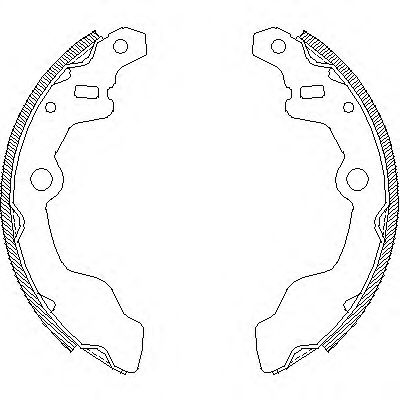 REMSA 4164.00 Тормозные колодоки для SUBARU (Субару) REMSA 4164.00 Тормозные колодоки для SUBARU (Субару)