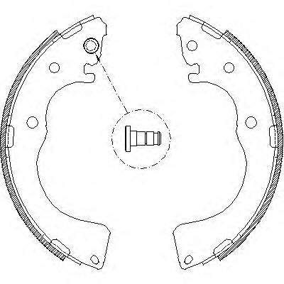 REMSA 4171.00 Тормозные колодоки для MAZDA MPV I (Мазда Мпв 1) REMSA 4171.00 Тормозные колодоки для MAZDA MPV I (Мазда Мпв 1)