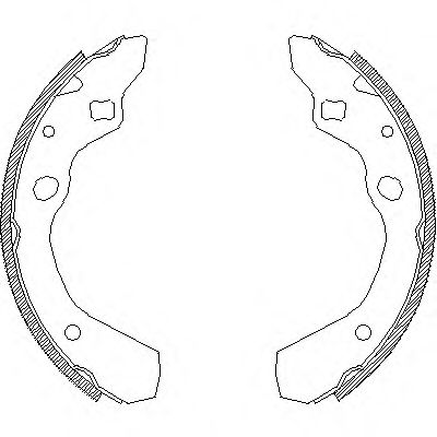 REMSA 4190.00 Тормозные колодоки для MAZDA 323 C V (Мазда 323 св) REMSA 4190.00 Тормозные колодоки для MAZDA 323 C V (Мазда 323 св)