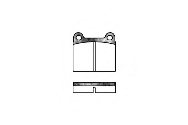 REMSA 0006.00 Тормозные колодки для OPEL OLYMPIA A (Опель Олъмпиа а) REMSA 0006.00 Тормозные колодки для OPEL OLYMPIA A (Опель Олъмпиа а)