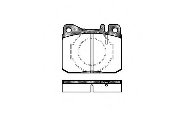 REMSA 0010.40 Тормозные колодки для VOLKSWAGEN LT 28-50 (Фольксваген Лт 28-50) REMSA 0010.40 Тормозные колодки для VOLKSWAGEN LT 28-50 (Фольксваген Лт 28-50)
