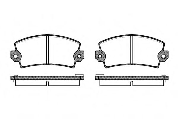 REMSA 0021.06 Тормозные колодки для PEUGEOT 305 II (Пежо 305 2) REMSA 0021.06 Тормозные колодки для PEUGEOT 305 II (Пежо 305 2)