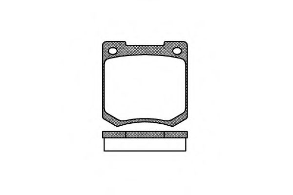 REMSA 0040.00 Тормозные колодки для FORD GRANADA (Форд Гранада) REMSA 0040.00 Тормозные колодки для FORD GRANADA (Форд Гранада)