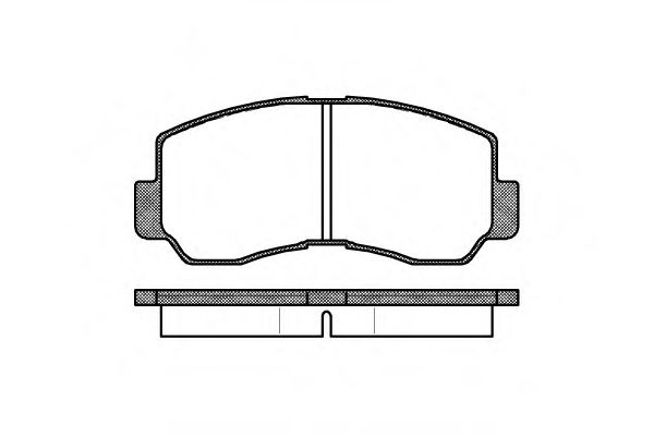 REMSA 0094.40 Тормозные колодки для MITSUBISHI GALANT (Митсубиши/митсубиси Галант) REMSA 0094.40 Тормозные колодки для MITSUBISHI GALANT (Митсубиши/митсубиси Галант)
