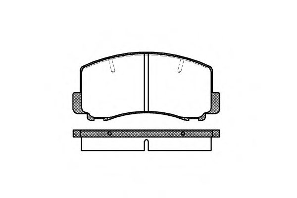 REMSA 0165.00 Тормозные колодки для MITSUBISHI TREDIA (Митсубиши/митсубиси Трэдиа) REMSA 0165.00 Тормозные колодки для MITSUBISHI TREDIA (Митсубиши/митсубиси Трэдиа)