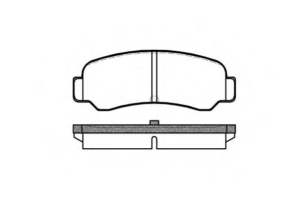 REMSA 0200.00 Тормозные колодки для TOYOTA COROLLA SPRINTER (Тойота/тоета Cоролла спринтэр) REMSA 0200.00 Тормозные колодки для TOYOTA COROLLA SPRINTER (Тойота/тоета Cоролла спринтэр)