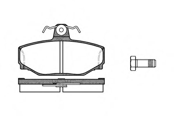 REMSA 0297.00 Тормозные колодки для VOLVO XC70 CROSS COUNTRY (Вольво Xc70 кросс кантри) REMSA 0297.00 Тормозные колодки для VOLVO XC70 CROSS COUNTRY (Вольво Xc70 кросс кантри)