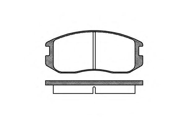 REMSA 0357.00 Тормозные колодки для MITSUBISHI LANCER III (Митсубиши/митсубиси Ланcэр 3) REMSA 0357.00 Тормозные колодки для MITSUBISHI LANCER III (Митсубиши/митсубиси Ланcэр 3)
