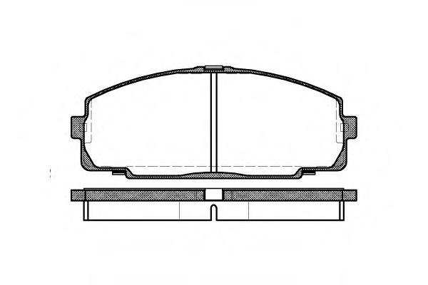 REMSA 0421.00 Тормозные колодки для TOYOTA HIACE II (Тойота/тоета Хиаcэ 2) REMSA 0421.00 Тормозные колодки для TOYOTA HIACE II (Тойота/тоета Хиаcэ 2)