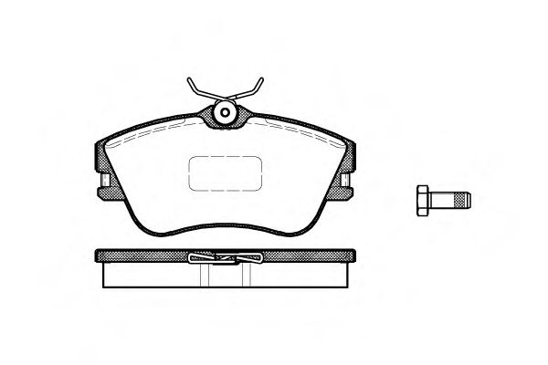 REMSA 0480.00 Тормозные колодки для VOLKSWAGEN (Фольксваген) REMSA 0480.00 Тормозные колодки для VOLKSWAGEN (Фольксваген)