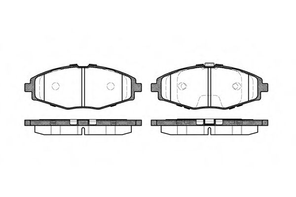 REMSA 0696.00 Тормозные колодки для DAEWOO MATIZ (Дэу Матиз) REMSA 0696.00 Тормозные колодки для DAEWOO MATIZ (Дэу Матиз)