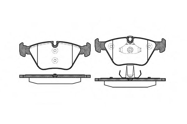 REMSA 0963.10 Тормозные колодки для BMW (Бмв) REMSA 0963.10 Тормозные колодки для BMW (Бмв)