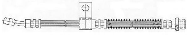 REMSA 1904.42 Тормозной шланг для HYUNDAI ATOS (Хендай Атос) REMSA 1904.42 Тормозной шланг для HYUNDAI ATOS (Хендай Атос)