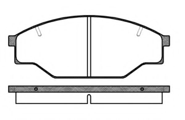 REMSA 0197.10 Тормозные колодки для VOLKSWAGEN TARO (Фольксваген Таро) REMSA 0197.10 Тормозные колодки для VOLKSWAGEN TARO (Фольксваген Таро)