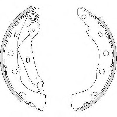 REMSA 4195.00 Тормозные колодоки для SUBARU JUSTY II (Субару Жустъ 2) REMSA 4195.00 Тормозные колодоки для SUBARU JUSTY II (Субару Жустъ 2)