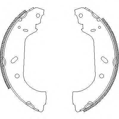 REMSA 4417.00 Тормозные колодоки для LANCIA ZETA (Лансиа/лянча Зэта) REMSA 4417.00 Тормозные колодоки для LANCIA ZETA (Лансиа/лянча Зэта)