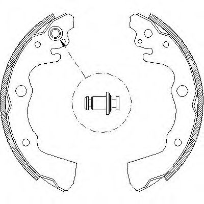 REMSA 4662.00 Тормозные колодоки для SUBARU (Субару) REMSA 4662.00 Тормозные колодоки для SUBARU (Субару)