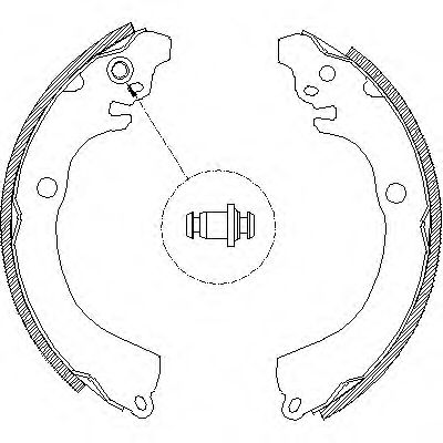 REMSA 4664.00 Тормозные колодоки для SUBARU (Субару) REMSA 4664.00 Тормозные колодоки для SUBARU (Субару)