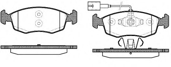 REMSA 0172.52 Тормозные колодки для FIAT 500 C (Фиат 500 c) REMSA 0172.52 Тормозные колодки для FIAT 500 C (Фиат 500 c)