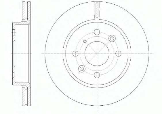 REMSA 6523.10 Тормозной диск для KIA MENTOR (Киа Мэнтор) REMSA 6523.10 Тормозной диск для KIA MENTOR (Киа Мэнтор)