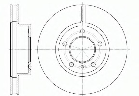 REMSA 6802.10 Тормозной диск для JAGUAR VANDEN PLAS (Ягуар Vандэн плас) REMSA 6802.10 Тормозной диск для JAGUAR VANDEN PLAS (Ягуар Vандэн плас)