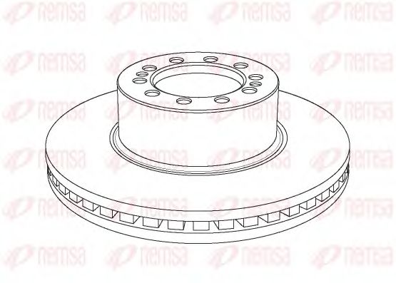 REMSA NCA1178.20 Тормозной диск для RENAULT-TRUCKS (Рено-труcкс) REMSA NCA1178.20 Тормозной диск для RENAULT-TRUCKS (Рено-труcкс)