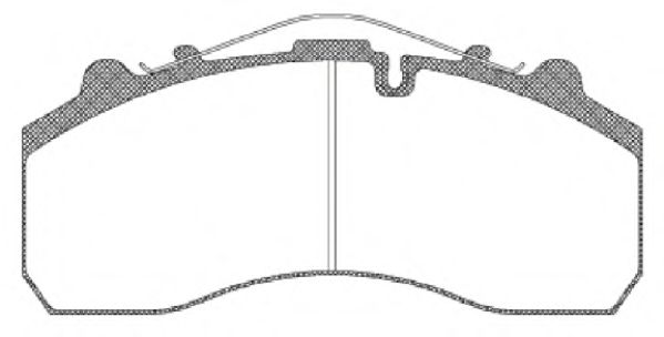 REMSA JCA 637.00 Тормозные колодки для MERCEDES-BENZ ACTROS (Мэрcэдэс-бэнз Аcтрос) REMSA JCA 637.00 Тормозные колодки для MERCEDES-BENZ ACTROS (Мэрcэдэс-бэнз Аcтрос)