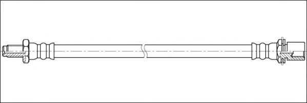 REMSA 1901.04 Тормозной шланг для TOYOTA (Тойота/тоета) REMSA 1901.04 Тормозной шланг для TOYOTA (Тойота/тоета)