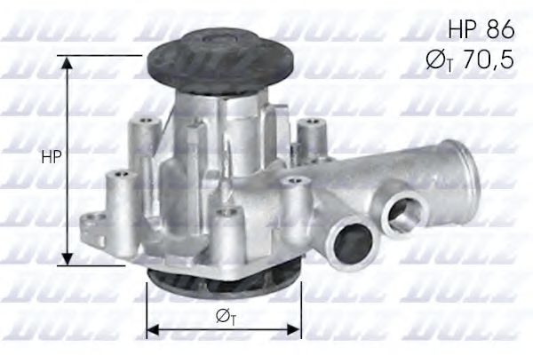 DOLZ A144 Водяной насос для ALFA-ROMEO (Алфа-ромэо) DOLZ A144 Водяной насос для ALFA-ROMEO (Алфа-ромэо)