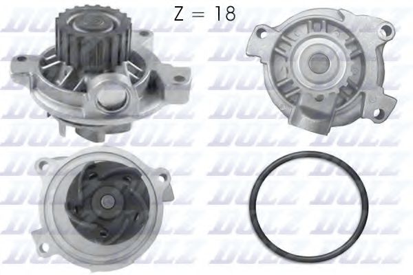 DOLZ A178 Водяной насос для VOLKSWAGEN T4 MULTIVAN (Фольксваген Т4 мултиvан) DOLZ A178 Водяной насос для VOLKSWAGEN T4 MULTIVAN (Фольксваген Т4 мултиvан)