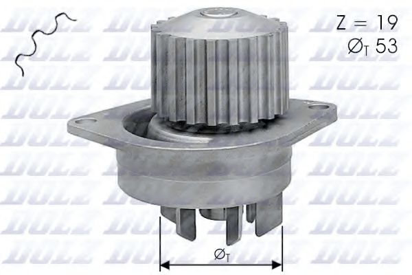 DOLZ C113 Водяной насос для CITROËN C3 I (CитроËн С3 1) DOLZ C113 Водяной насос для CITROËN C3 I (CитроËн С3 1)