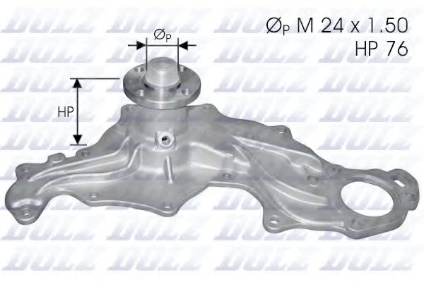 DOLZ F122 Водяной насос для FORD GRANADA (Форд Гранада) DOLZ F122 Водяной насос для FORD GRANADA (Форд Гранада)