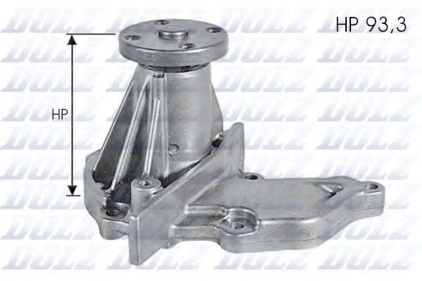 DOLZ F133 Водяной насос для FORD FIESTA IV (Форд Фиеста 4) DOLZ F133 Водяной насос для FORD FIESTA IV (Форд Фиеста 4)