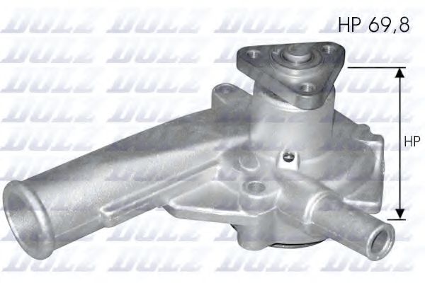 DOLZ F137 Водяной насос для FORD ORION III (Форд Орион 3)