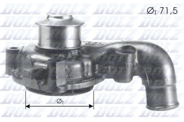 DOLZ F165 Водяной насос для FORD ESCORT V (Форд Эскорт 5) DOLZ F165 Водяной насос для FORD ESCORT V (Форд Эскорт 5)