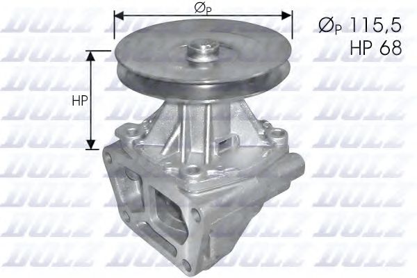 DOLZ S129 Водяной насос для FIAT STRADA II (Фиат Страда 2) DOLZ S129 Водяной насос для FIAT STRADA II (Фиат Страда 2)