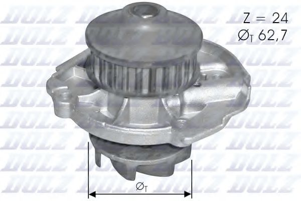 DOLZ S261 Водяной насос для LANCIA Y (Лансиа/лянча Ъ) DOLZ S261 Водяной насос для LANCIA Y (Лансиа/лянча Ъ)
