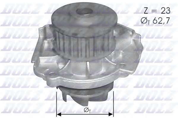 DOLZ S319 Водяной насос для LANCIA MUSA (Лансиа/лянча Муса) DOLZ S319 Водяной насос для LANCIA MUSA (Лансиа/лянча Муса)
