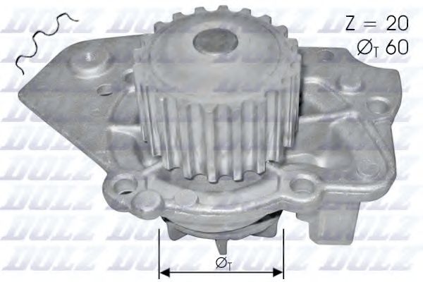 DOLZ T136 Водяной насос для PEUGEOT EXPERT (Пежо Эxпэрт) DOLZ T136 Водяной насос для PEUGEOT EXPERT (Пежо Эxпэрт)