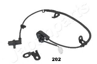 JAPANPARTS ABS-202 Датчик, частота вращения колеса для TOYOTA YARIS/VITZ (Тойота/тоета Ярис/vитз) JAPANPARTS ABS-202 Датчик, частота вращения колеса для TOYOTA YARIS/VITZ (Тойота/тоета Ярис/vитз)