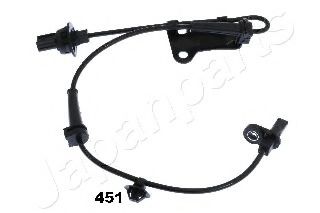 JAPANPARTS ABS-451 Датчик, частота вращения колеса для HONDA INSIGHT (Хонда Инсайт) JAPANPARTS ABS-451 Датчик, частота вращения колеса для HONDA INSIGHT (Хонда Инсайт)