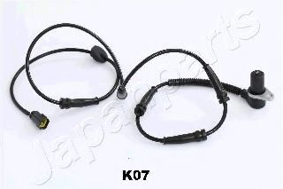 JAPANPARTS ABS-K07 Датчик, частота вращения колеса для KIA SEDONA I (Киа Сэдона и) JAPANPARTS ABS-K07 Датчик, частота вращения колеса для KIA SEDONA I (Киа Сэдона и)