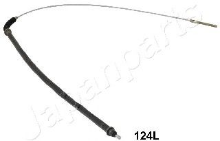 JAPANPARTS BC-124L Трос, стояночная тормозная система 