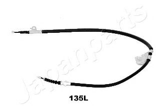 JAPANPARTS BC-135L Трос, стояночная тормозная система 