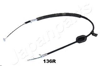 JAPANPARTS BC-136R Трос, стояночная тормозная система 