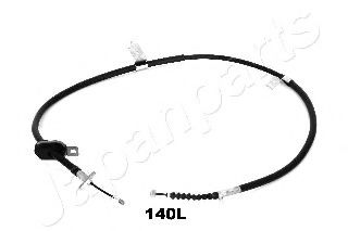 JAPANPARTS BC-140L Трос, стояночная тормозная система 