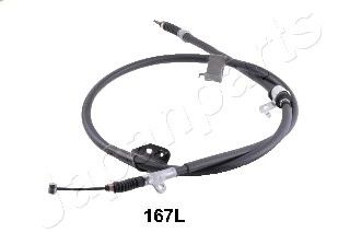 JAPANPARTS BC-167L Трос, стояночная тормозная система 