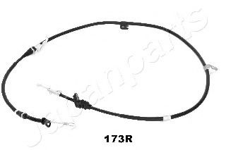 JAPANPARTS BC-173R Трос, стояночная тормозная система 