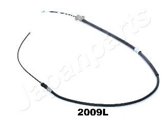 JAPANPARTS BC-2009L Трос, стояночная тормозная система 